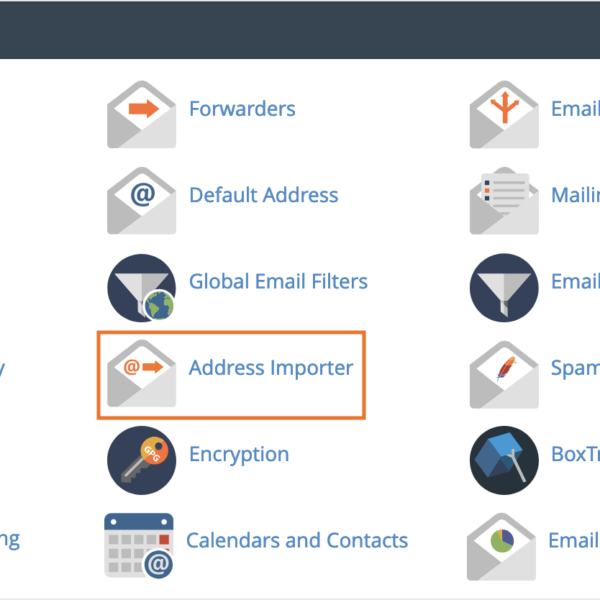 cPanel Address Importer