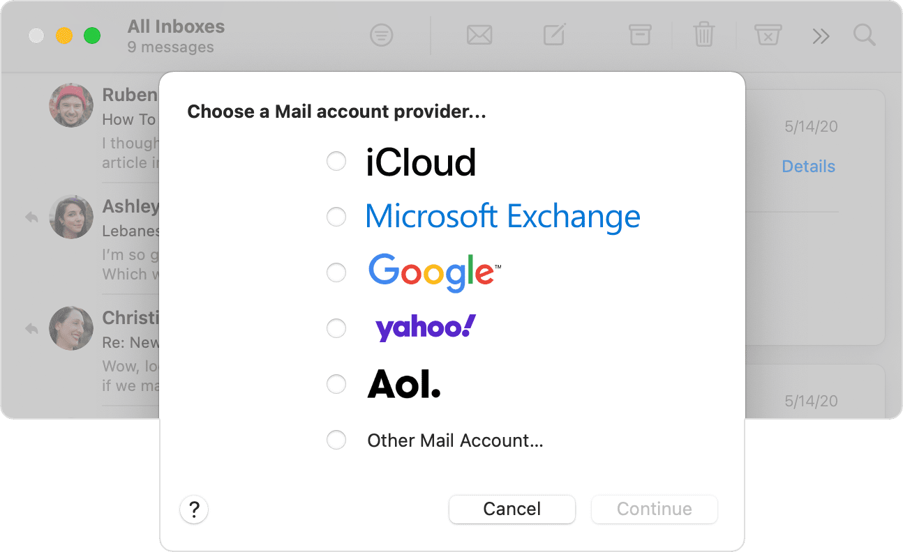 macos email add account